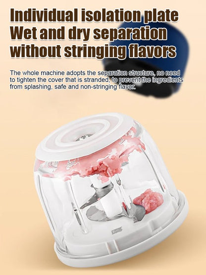 🎁2026 New Arrivals 49% OFF💥Cordless Multifunctional Mini Electric Food Processor, Wireless Portable Kitchen Chopper for Minced Meat, Garlic & Baby Puree, Fast Food Prep Kitchen Helper
