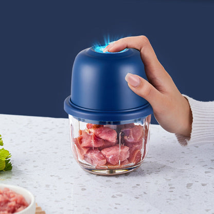 🎁2026 New Arrivals 49% OFF💥Cordless Multifunctional Mini Electric Food Processor, Wireless Portable Kitchen Chopper for Minced Meat, Garlic & Baby Puree, Fast Food Prep Kitchen Helper