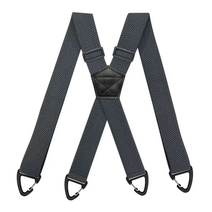 👔✅ 49% OFF! Men's X-Back Suspenders with Hook Clips – Adjustable & Heavy-Duty