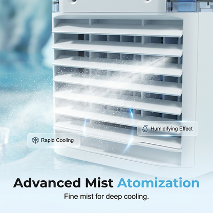⏳LIMITED-TIME 49% OFF! ❄️Portable Air Cooler with 3 Speeds