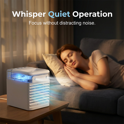 ⏳LIMITED-TIME 49% OFF! ❄️Portable Air Cooler with 3 Speeds