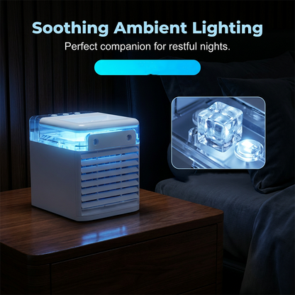 ⏳LIMITED-TIME 49% OFF! ❄️Portable Air Cooler with 3 Speeds