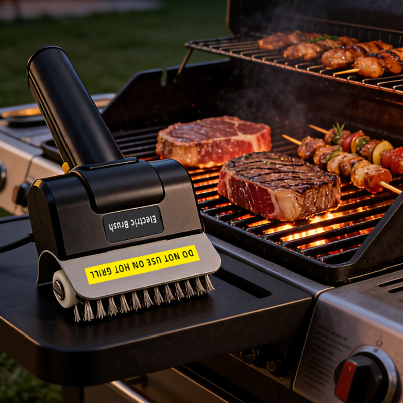 🏆LAST DAY SALE 49% OFF🔥Cordless Electric Grill Brush