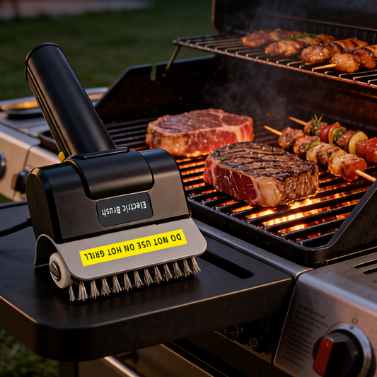 🏆LAST DAY SALE 49% OFF🔥Cordless Electric Grill Brush