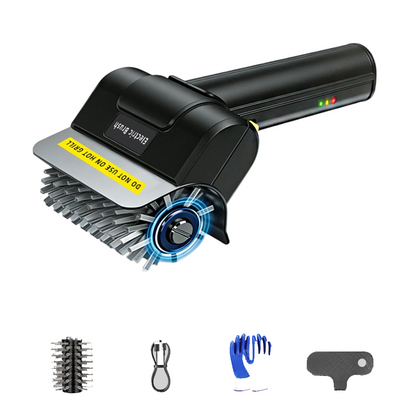 🏆LAST DAY SALE 49% OFF🔥Cordless Electric Grill Brush