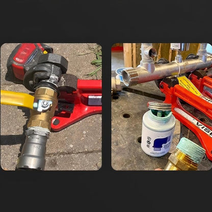 📢📢49% OFF !! ⏰Portable Pipe Clamp with Self-Locking Mechanism – heavy-duty, lightweight, easy to use – ideal for pros & DIYers. 🛠️✨