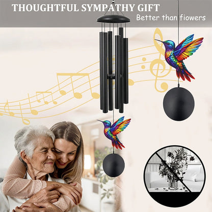 🎵 LIMITED-TIME 49% OFF! 💥 Vintage Metal Memorial Wind Chimes – Soothing Melody, Rust-Resistant Aluminum, Retro Design ✨
