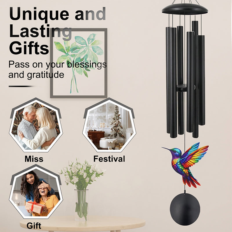 🎵 LIMITED-TIME 49% OFF! 💥 Vintage Metal Memorial Wind Chimes – Soothing Melody, Rust-Resistant Aluminum, Retro Design ✨