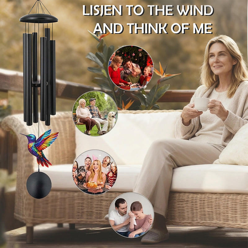 🎵 LIMITED-TIME 49% OFF! 💥 Vintage Metal Memorial Wind Chimes – Soothing Melody, Rust-Resistant Aluminum, Retro Design ✨