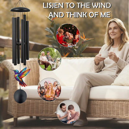 🎵 LIMITED-TIME 49% OFF! 💥 Vintage Metal Memorial Wind Chimes – Soothing Melody, Rust-Resistant Aluminum, Retro Design ✨