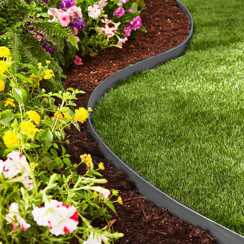 ⏳Time-Limited Special⏰10M Landscape Edging Plastic Roll with 30 PCS  Spikes