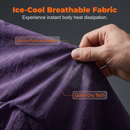 🧥 49% OFF NOW! 🏔️ Unisex Mountain Style Ice Cooling Sun Protection Jacket – Breathable, Cargo Pockets & Weather Shield 🛡️