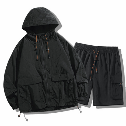 🧥 49% OFF NOW! 🏔️ Unisex Mountain Style Ice Cooling Sun Protection Jacket – Breathable, Cargo Pockets & Weather Shield 🛡️
