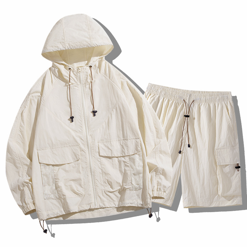 🧥 49% OFF NOW! 🏔️ Unisex Mountain Style Ice Cooling Sun Protection Jacket – Breathable, Cargo Pockets & Weather Shield 🛡️