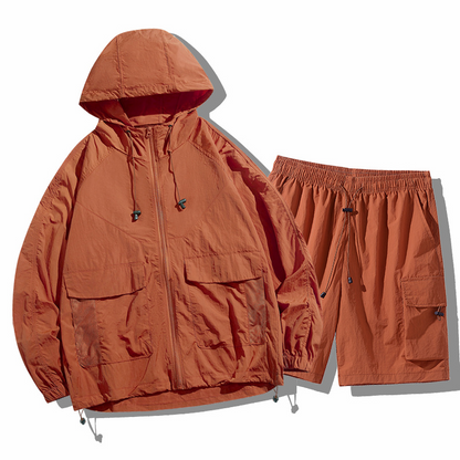 🧥 49% OFF NOW! 🏔️ Unisex Mountain Style Ice Cooling Sun Protection Jacket – Breathable, Cargo Pockets & Weather Shield 🛡️