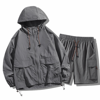 🧥 49% OFF NOW! 🏔️ Unisex Mountain Style Ice Cooling Sun Protection Jacket – Breathable, Cargo Pockets & Weather Shield 🛡️