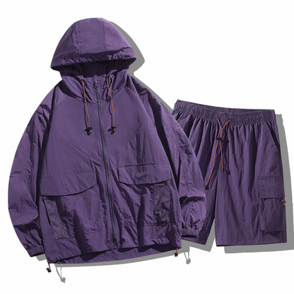 🧥 49% OFF NOW! 🏔️ Unisex Mountain Style Ice Cooling Sun Protection Jacket – Breathable, Cargo Pockets & Weather Shield 🛡️