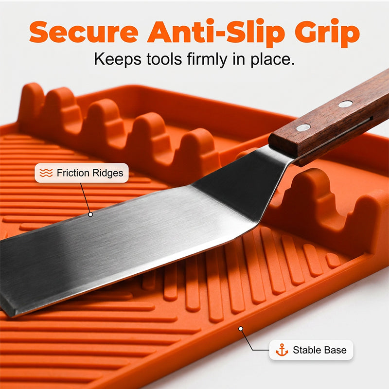 🏆LAST DAY SALE 49% OFF🔥Silicone Grill Mat for Side Shelf