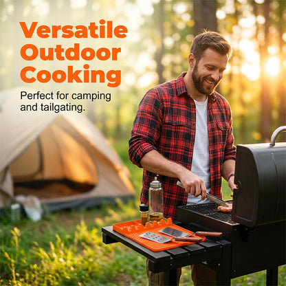🏆LAST DAY SALE 49% OFF🔥Silicone Grill Mat for Side Shelf