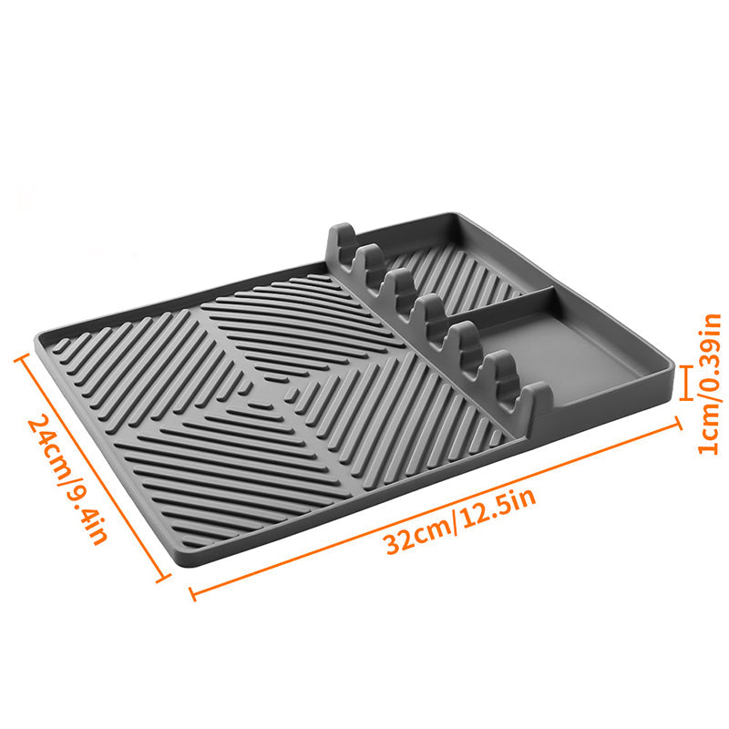 🏆LAST DAY SALE 49% OFF🔥Silicone Grill Mat for Side Shelf