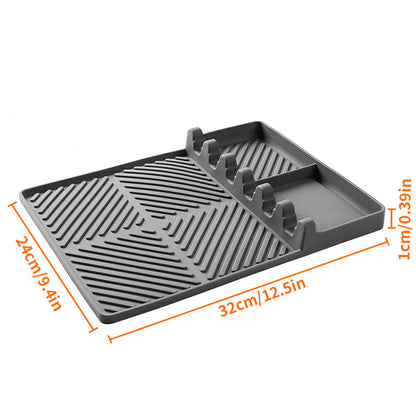 🏆LAST DAY SALE 49% OFF🔥Silicone Grill Mat for Side Shelf