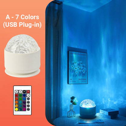 🌌 49% OFF NOW! 🎇Aurora Night Light Projector with Remote Control