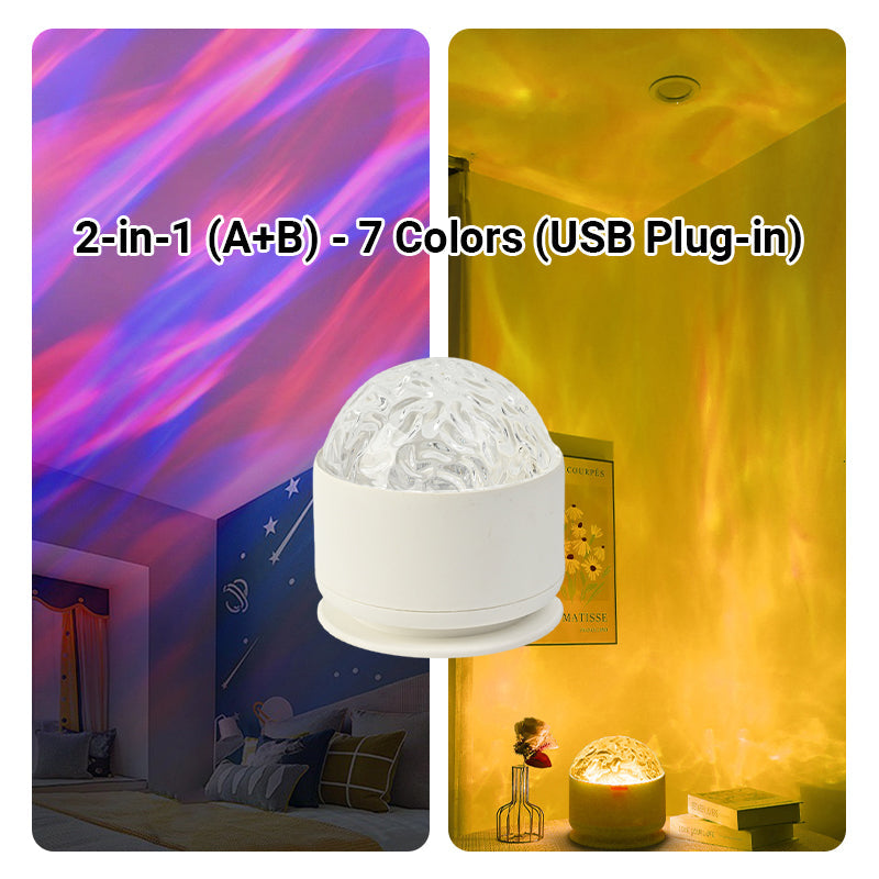 🌌 49% OFF NOW! 🎇Aurora Night Light Projector with Remote Control