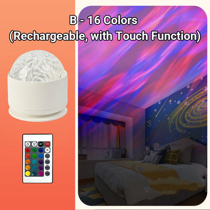 🌌 49% OFF NOW! 🎇Aurora Night Light Projector with Remote Control