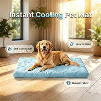 🐾 LIMITED-TIME 49% OFF! 💥 Instant Cooling Pet Mat – Scratch Resistant, Non-Toxic, Wipe Clean ✨