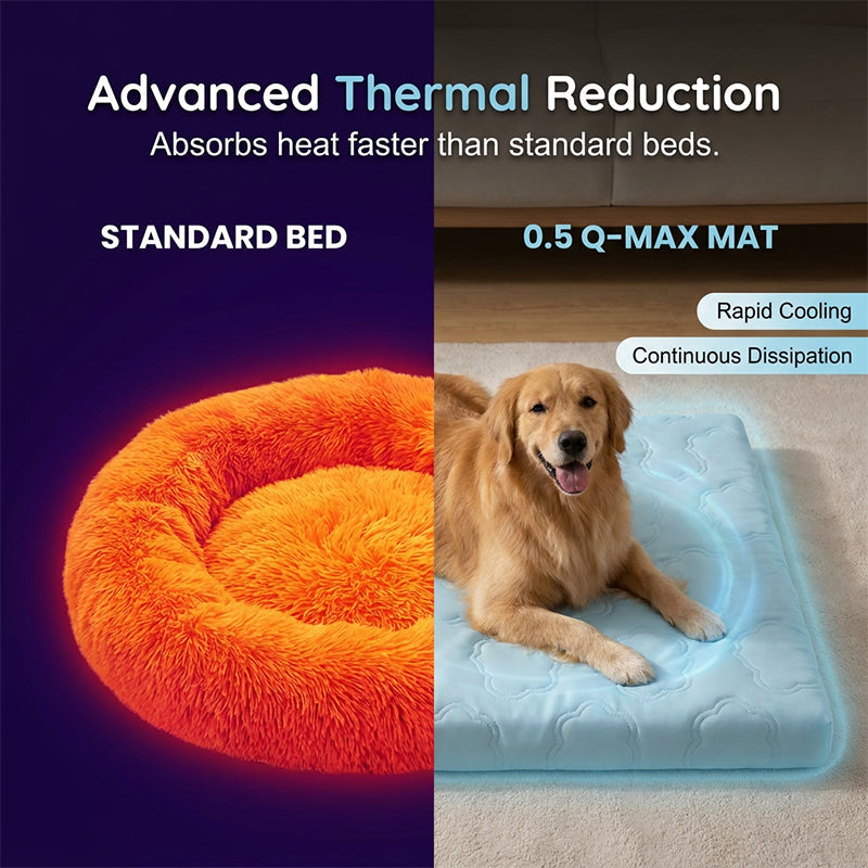 🐾 LIMITED-TIME 49% OFF! 💥 Instant Cooling Pet Mat – Scratch Resistant, Non-Toxic, Wipe Clean ✨