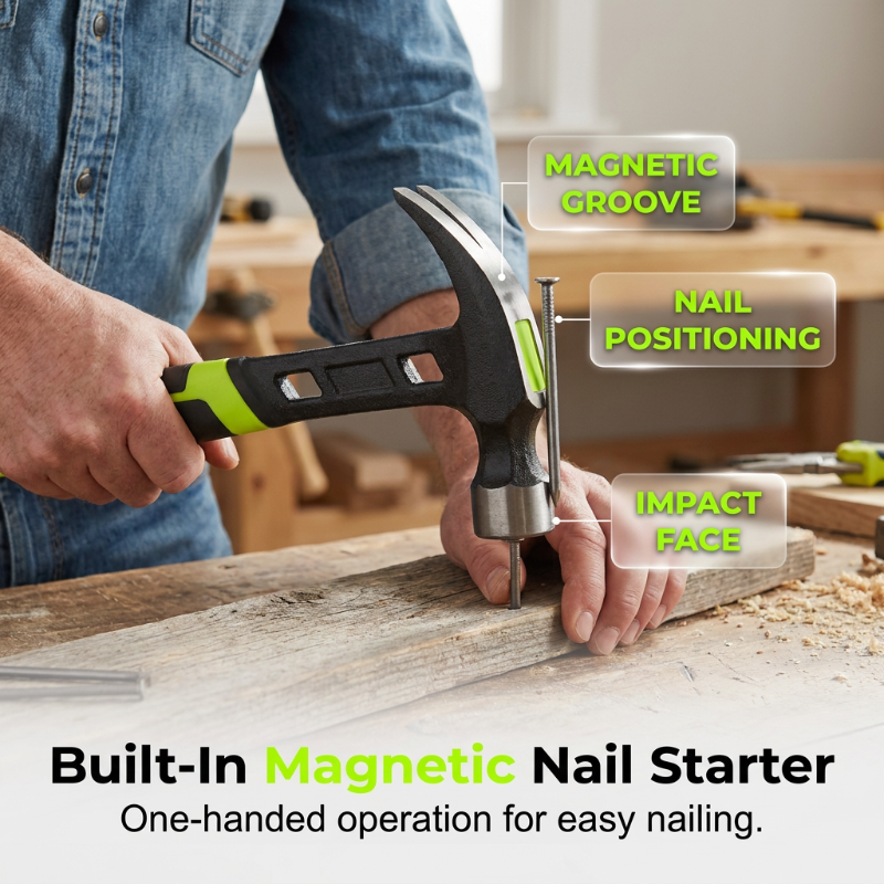 🔨 49% OFF NOW! 🏗️ Heavy-Duty Multi-Purpose Claw Hammer – Trade-grade & heat-treated – Anti-slip grip, perfect for framing, demolition or DIY – durable and balanced 🛠️