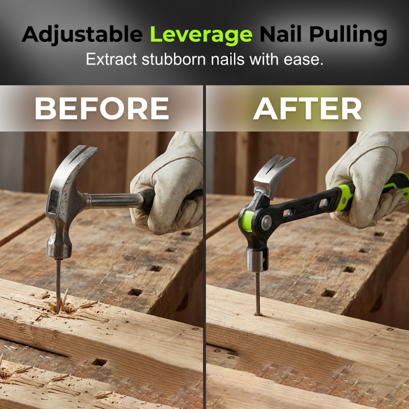 🔨 49% OFF NOW! 🏗️ Heavy-Duty Multi-Purpose Claw Hammer – Trade-grade & heat-treated – Anti-slip grip, perfect for framing, demolition or DIY – durable and balanced 🛠️