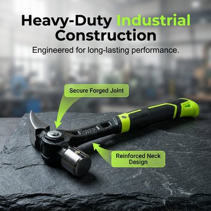 🔨 49% OFF NOW! 🏗️ Heavy-Duty Multi-Purpose Claw Hammer – Trade-grade & heat-treated – Anti-slip grip, perfect for framing, demolition or DIY – durable and balanced 🛠️
