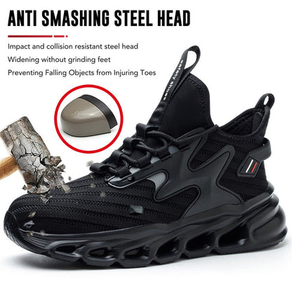 👟 49% OFF NOW! 🛡️ Lightweight Indestructible Steel-Toe Shoes – Composite toe & puncture-proof – Perfect for work, hiking or safety – comfortable & durable 🔧✨
