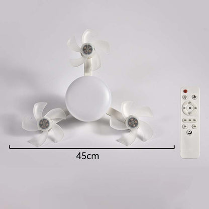 🌀49% OFF NOW! 💡Foldable Socket Ceiling Fan Light with Remote, Energy-Saving Cooling & Lighting for Bedroom & Home