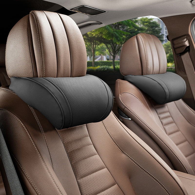 🥳2026 HOT SALE 49% OFF💞50K+ SOLD!🚗Ergonomic Headrest and Lumbar Support Set for Car Seats