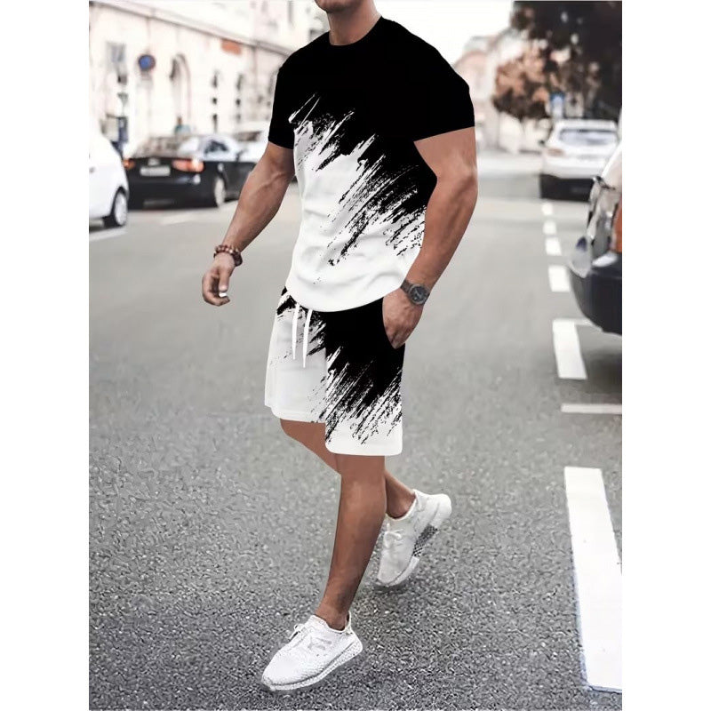 🏆LAST DAY SALE 49% OFF🔥Men’s Summer Dynamic Print Casual Set