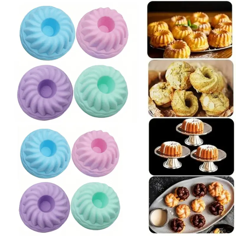 ⏳🔥LIMITED-TIME 49% OFF! ⏰Silicone Donut-Style Baking Cups🧁