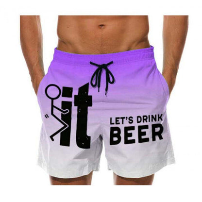 🩳 LIMITED-TIME 49% OFF! 💥 Men's 3D Graphic Printed Casual Shorts – Quick-Dry, Elastic Waist, Vibrant Print ✨