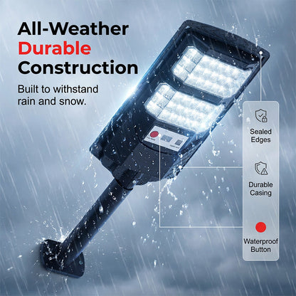 💪🌧️❄️ LIMITED-TIME 49% OFF! Heavy-Duty Solar Street Light – Aluminum Alloy Housing, Fades & Rust-Proof, Auto-On at Dusk – A Reliable Lighting Solution for All Seasons 🌞🌨️