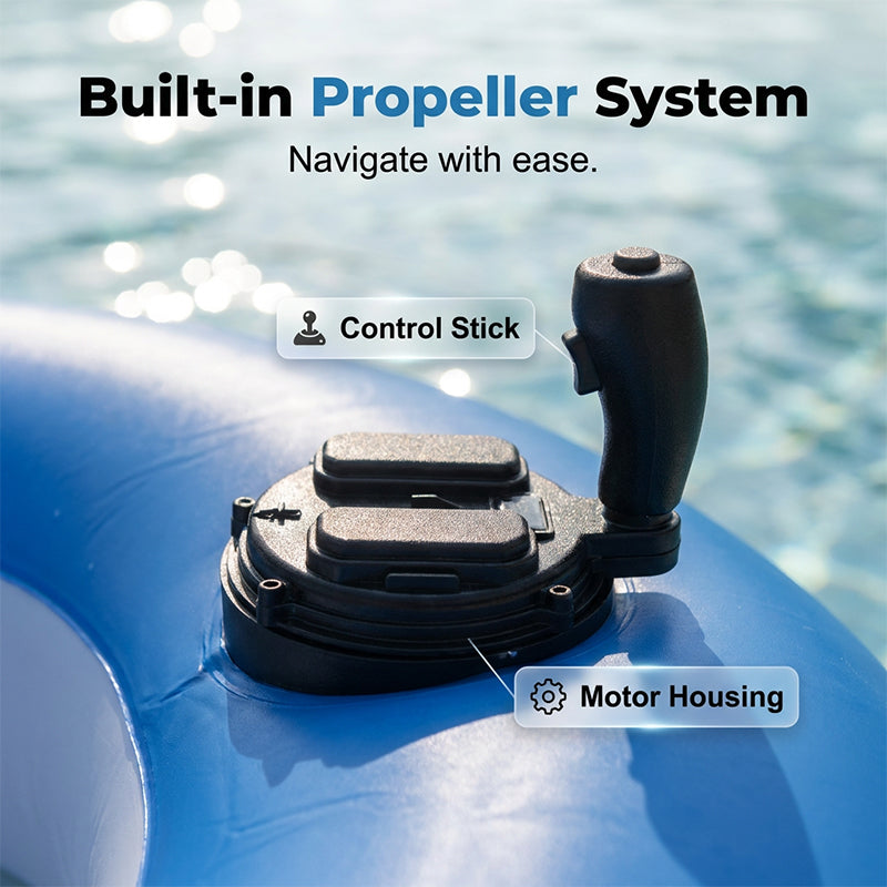 🏆SUMMER SPECIAL🌊Motorized Inflatable Pool Lounger with Propeller