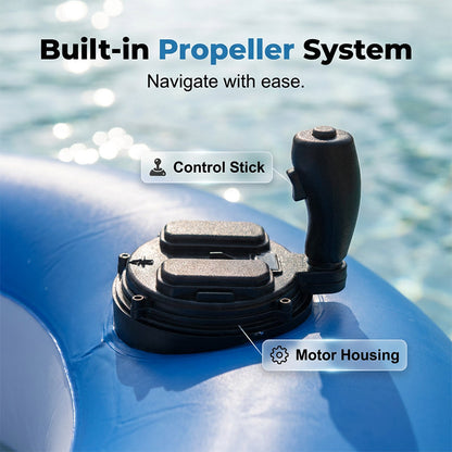 🏆SUMMER SPECIAL🌊Motorized Inflatable Pool Lounger with Propeller