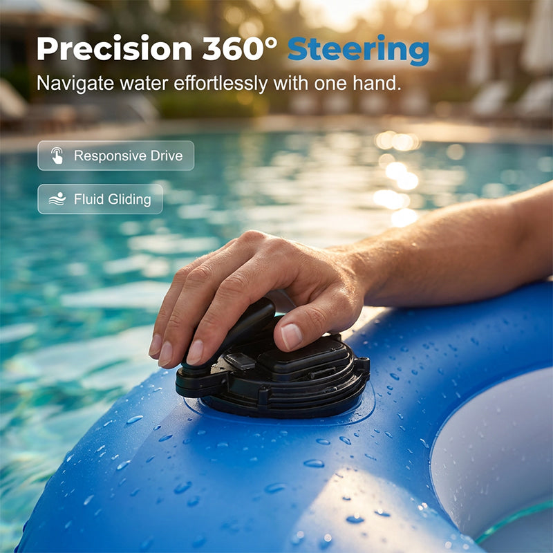 🏆SUMMER SPECIAL🌊Motorized Inflatable Pool Lounger with Propeller
