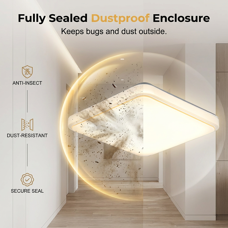 💡 LIMITED-TIME 49% OFF! 💥 Modern Square LED Ceiling Light – Minimalist, Eye-Caring, Flush Mount ✨