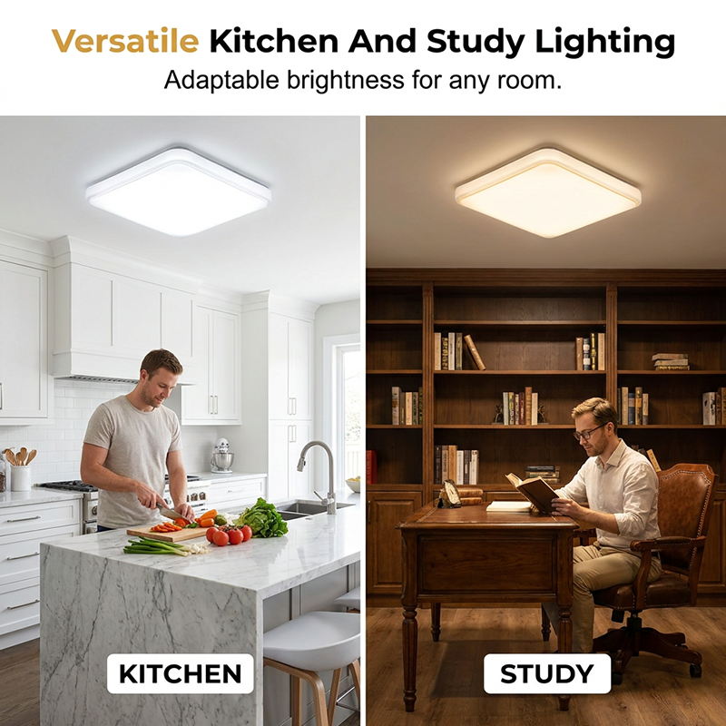 💡 LIMITED-TIME 49% OFF! 💥 Modern Square LED Ceiling Light – Minimalist, Eye-Caring, Flush Mount ✨