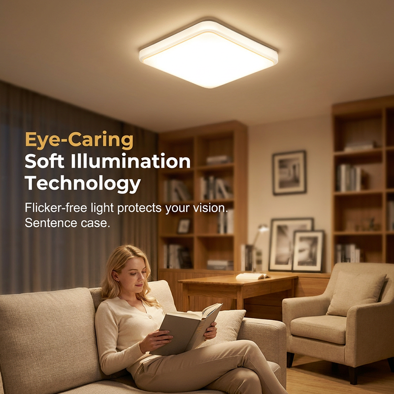 💡 LIMITED-TIME 49% OFF! 💥 Modern Square LED Ceiling Light – Minimalist, Eye-Caring, Flush Mount ✨