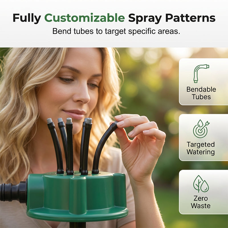 🏆 Last Day Special 49% OFF🔥360° Coverage Precision Garden Irrigation Sprinkler