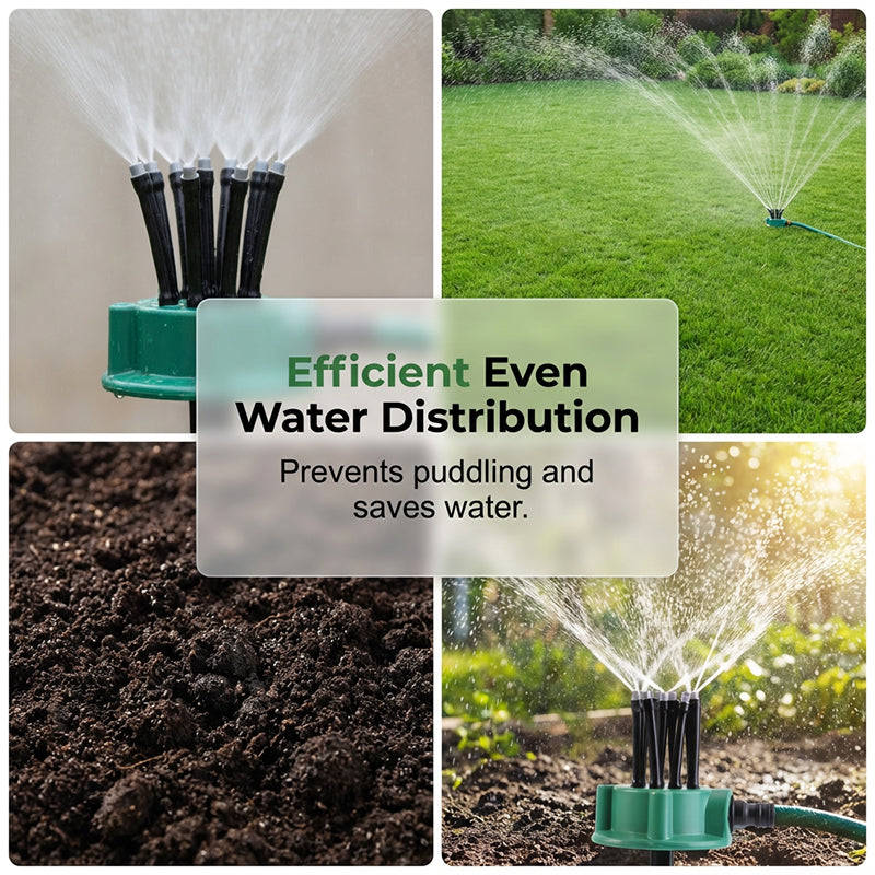 🏆 Last Day Special 49% OFF🔥360° Coverage Precision Garden Irrigation Sprinkler
