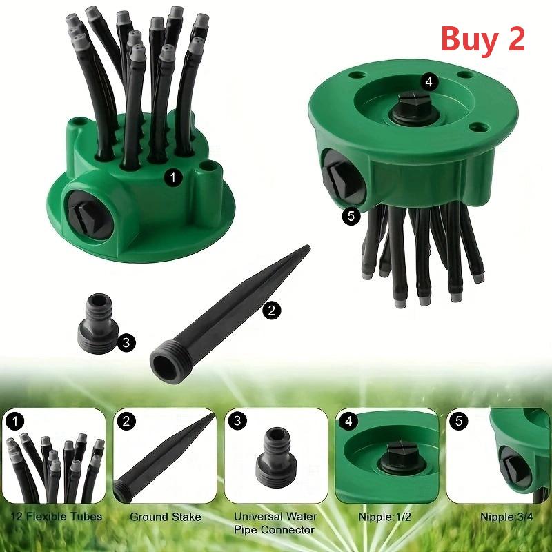 🏆 Last Day Special 49% OFF🔥360° Coverage Precision Garden Irrigation Sprinkler
