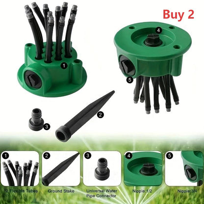 🏆 Last Day Special 49% OFF🔥360° Coverage Precision Garden Irrigation Sprinkler